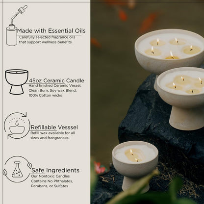 Wellness Refillable Candle (45 Ounce)