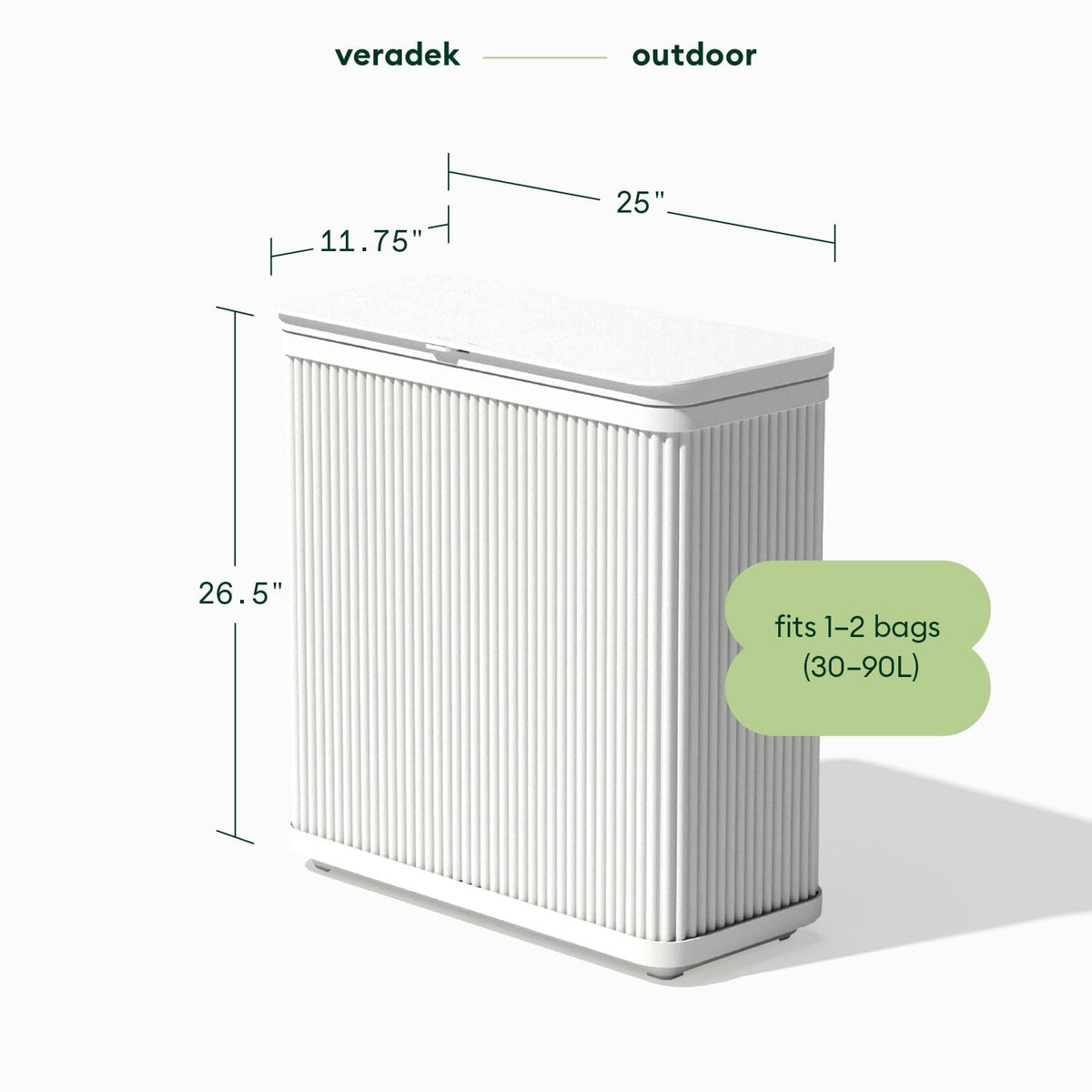 Tambour Waste Bin
