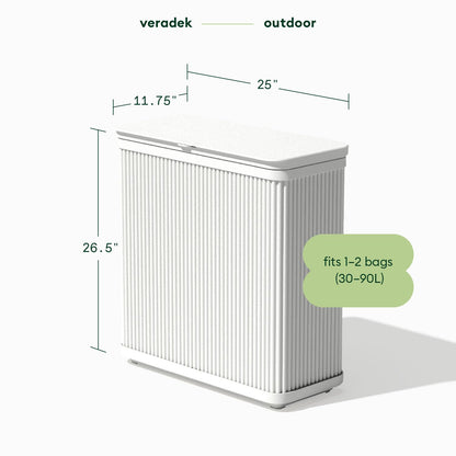 Tambour Waste Bin