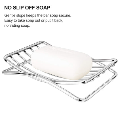 Soap Dish Stainless Steel Bar Soap Holder for Shower Bathroom