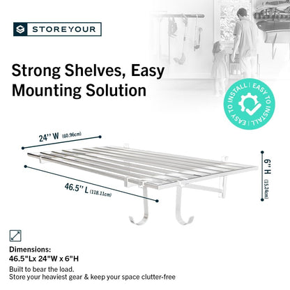 Garage Wall Shelf (2 Count)