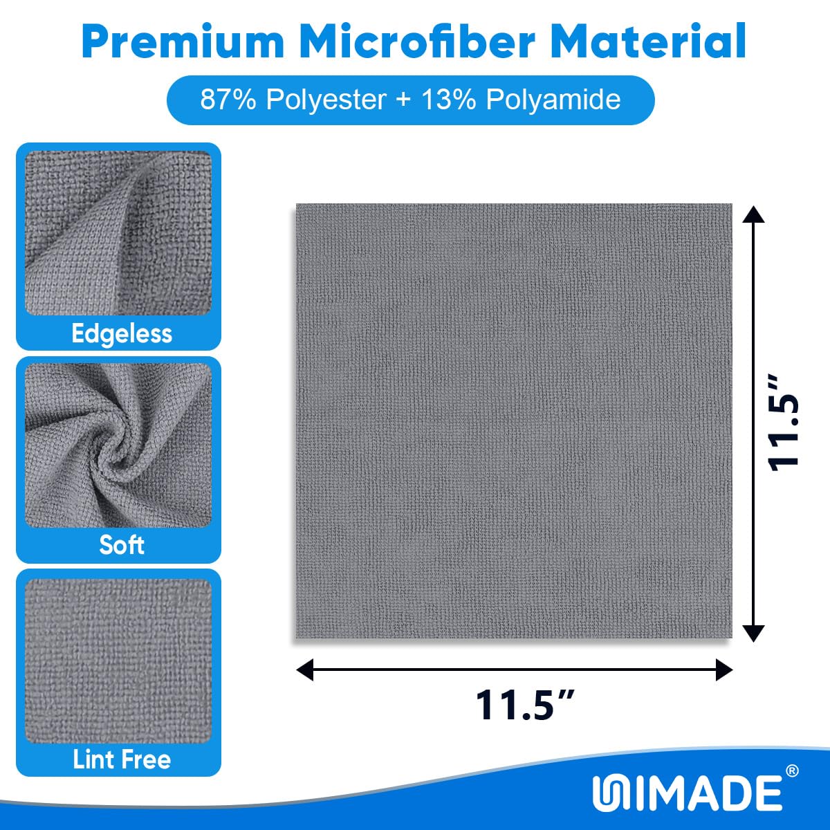 Microfiber Cleaning Cloth (50 Count)