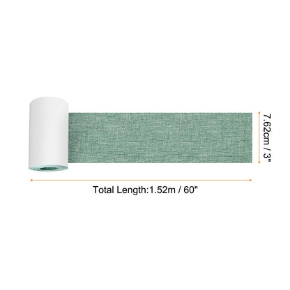 3x60 Inch Green Linen Repair Patch
