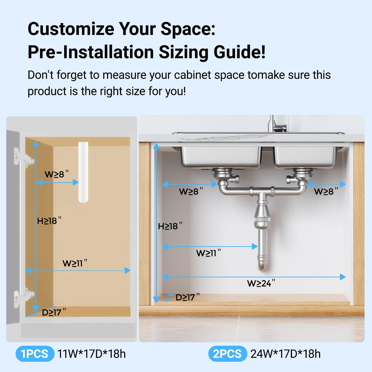 Under Sink Organizer (2 Count)