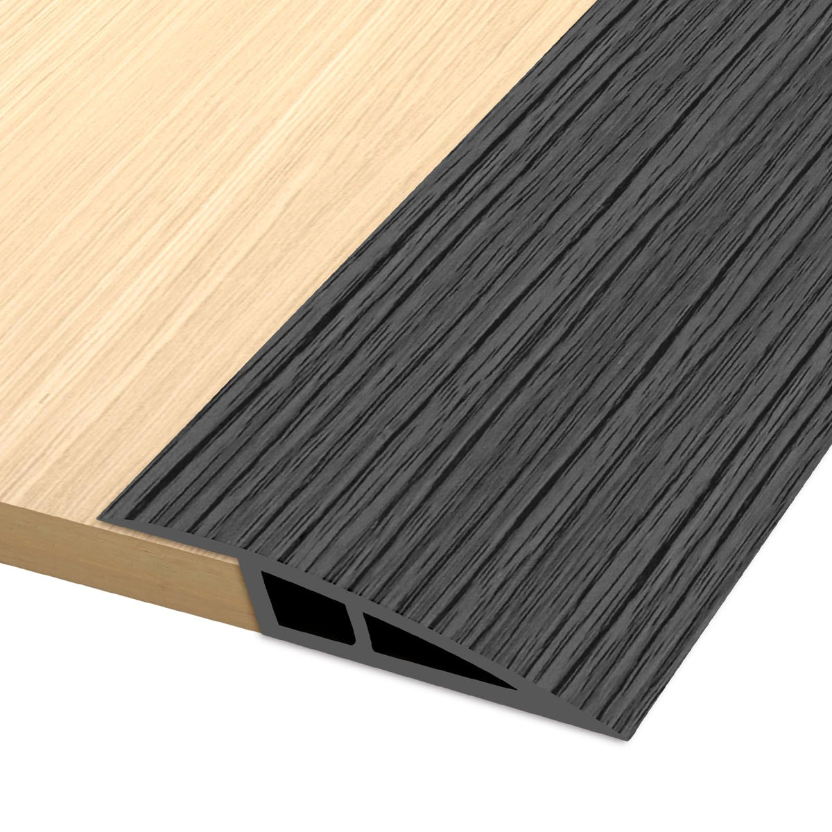 Vinyl Door Threshold Flooring Transition Strip Self Adhesive Carpet Edging Strip for Laminate Doorway Edge Threshold from 3 (10 Foot)