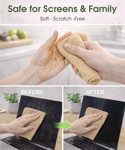 Microfiber Cleaning Cloth Roll (100 Count)