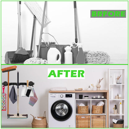 Strong Magnetic Mop Broom Holder