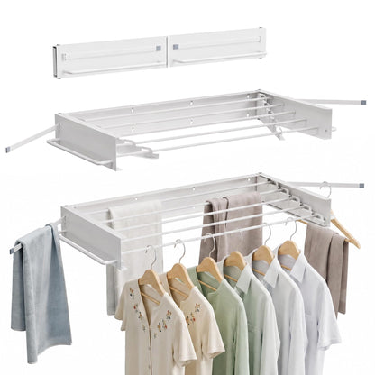 Wall Mounted Clothes Drying Rack