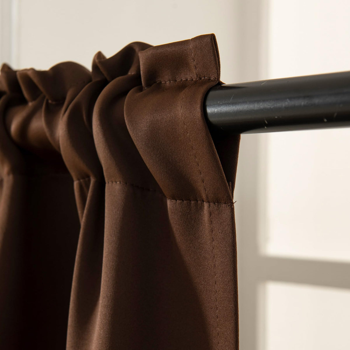 Blackout Kitchen Curtain 30 Inches Long (2 Count)