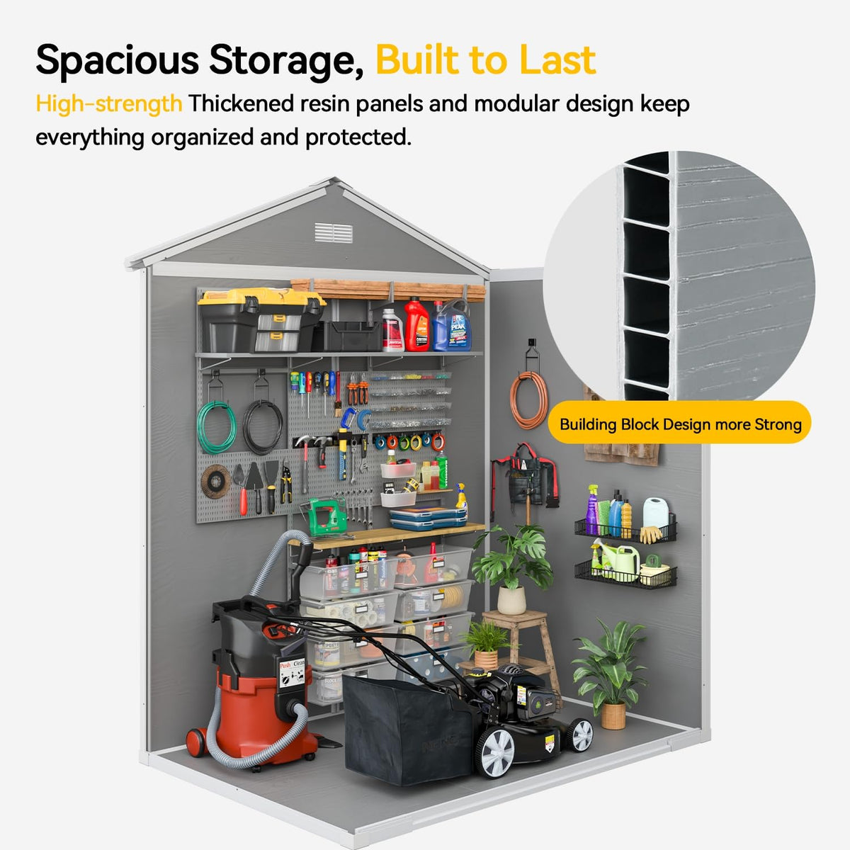6x4 FT Outdoor Storage Shed