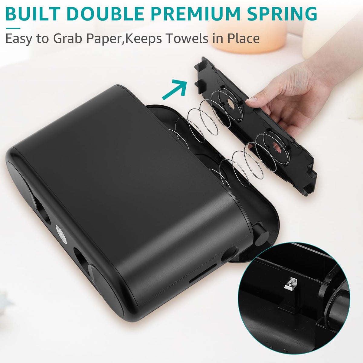 Paper Towel Holder Dispenser Countertop Commercial