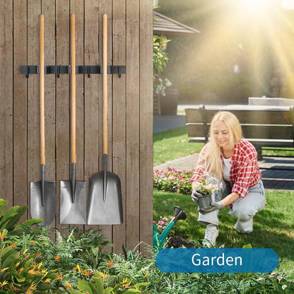 2 Pack Broom Hanger and Mop Holder (2 Count)