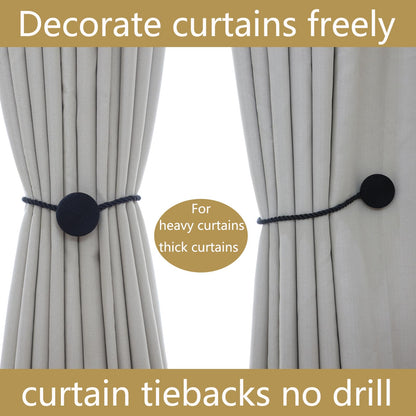 Magnetic Curtain Tiebacks (4 Count)