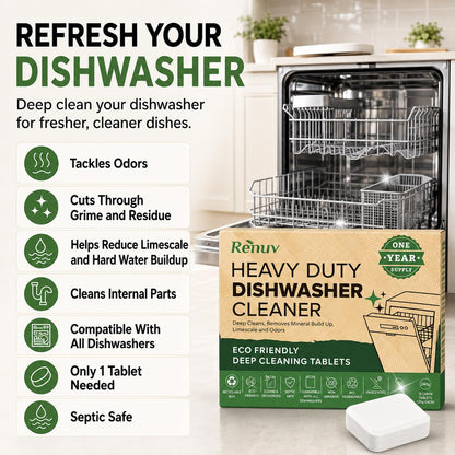 Dishwasher Cleaner + Coffee Maker Cleaner Bundle (24 Count)
