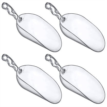 Elsa - 24-Ounce Plastic Ice Scoops (Set of 4), Plastic Utility Scoops, BPA-Free, Food-Grade, Shatter-Proof, Good for Kitchen and Restaurant, Perfect for Home and Commercial Use (4 Count)