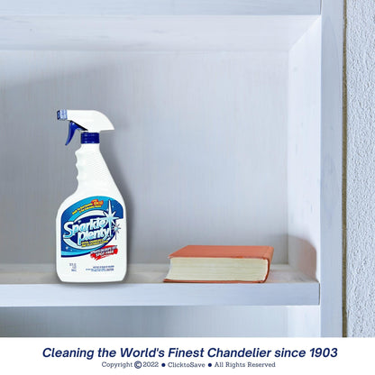Sparkle Plenty Chandelier Cleaner Drip Dry Spray No Wipe (64 Fl Oz)