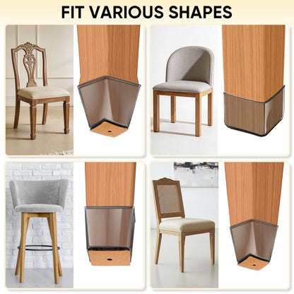 Silicone Chair Leg Floor Protectors