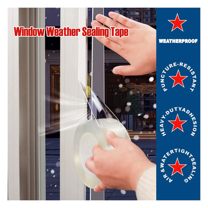 Transparent Window Weather Sealing Tape (85 Foot)