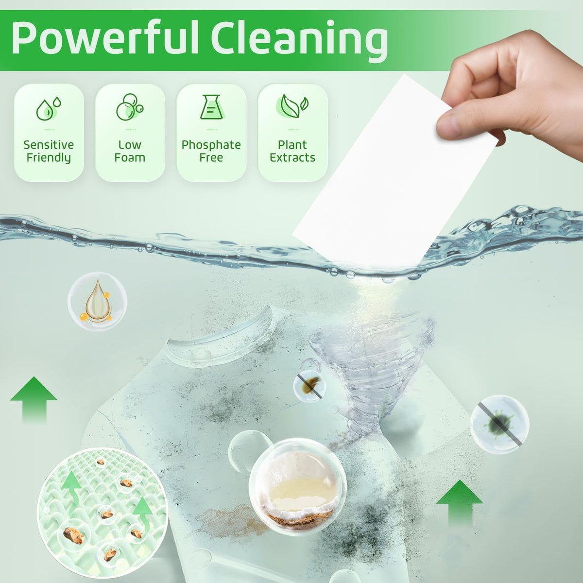 Laundry Detergent Sheets Fresh Scent 320 Sheet Liquidless Soap Sheets Detergent for Travel Camping Dormitory Hotel (320 Count)