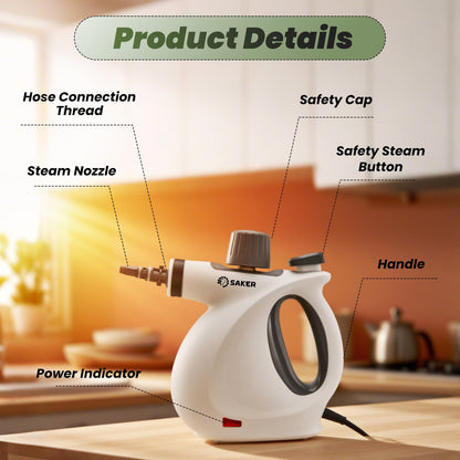 Pressurized Handheld Steam Cleaner
