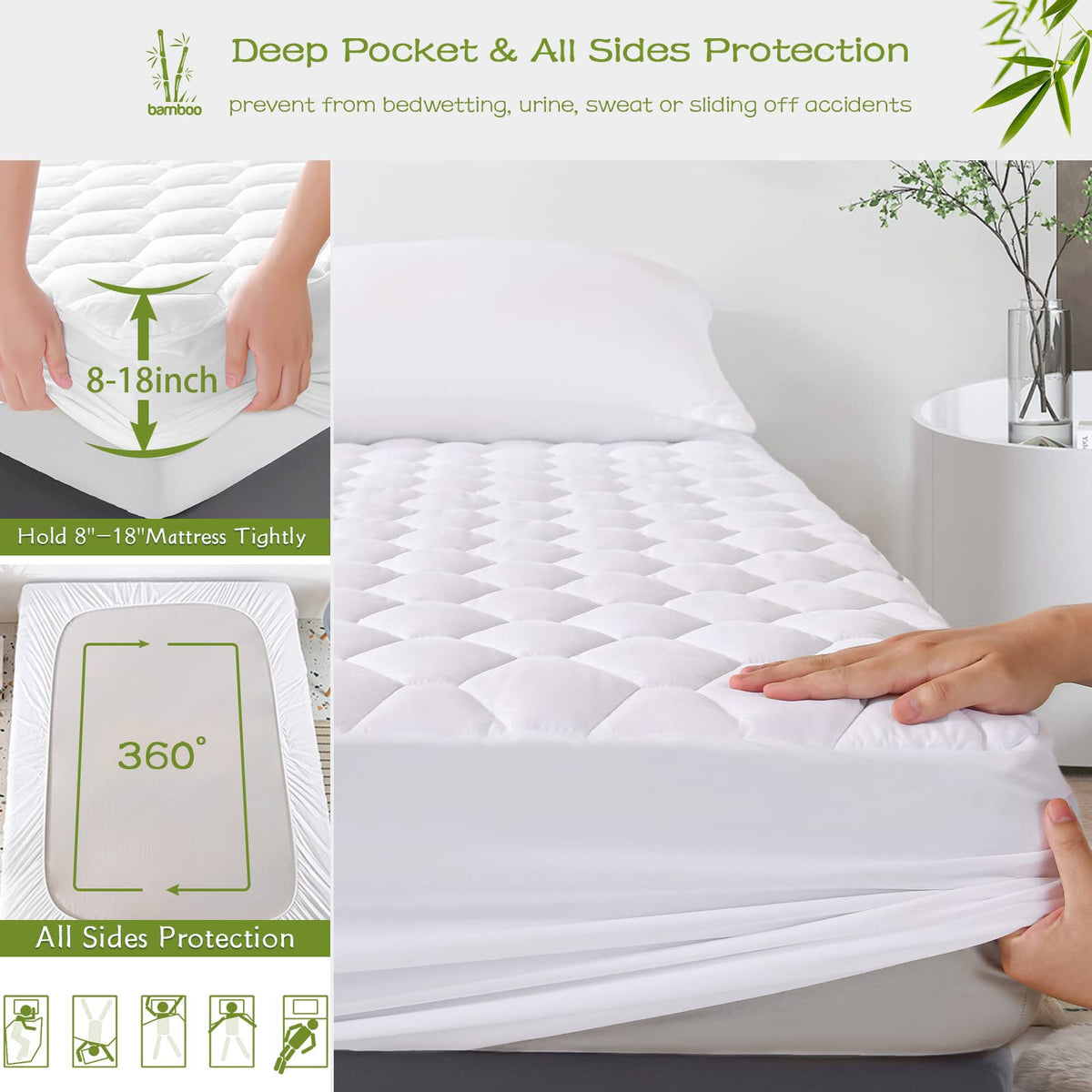 Twin Mattress Protector Waterproof