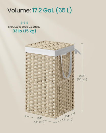 Laundry Hamper with Lid