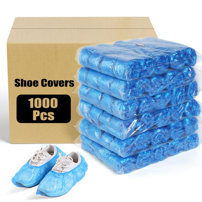 1000 Pcs Shoe Covers Disposable (1000 Count)