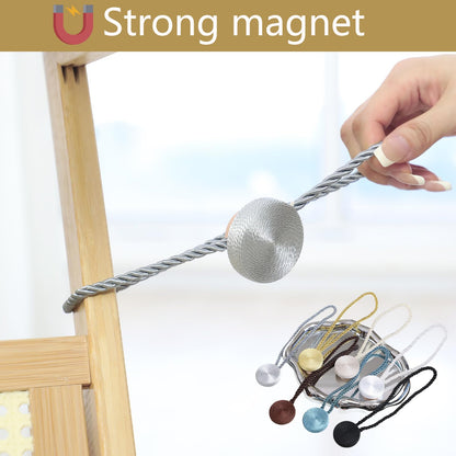 Magnetic Curtain Tiebacks (2 Count)