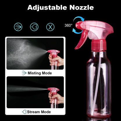 Plastic Spray Bottles 8.8oz (2 Count)
