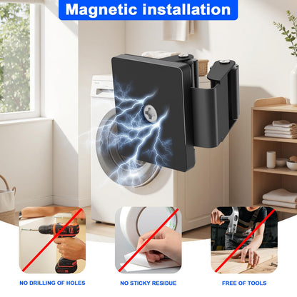 Strong Magnetic Mop Broom Holder (2 Count)