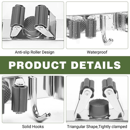 Broom Holder Wall Mount