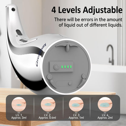 Automatic Soap Dispenser Touchless Rechargeable 10 oz 2 Pack