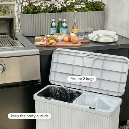 Tambour Waste Bin