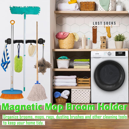 Strong Magnetic Mop Broom Holder