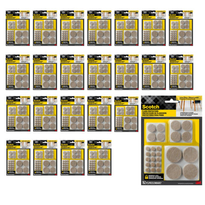 Felt Pads Round (3888 Count)