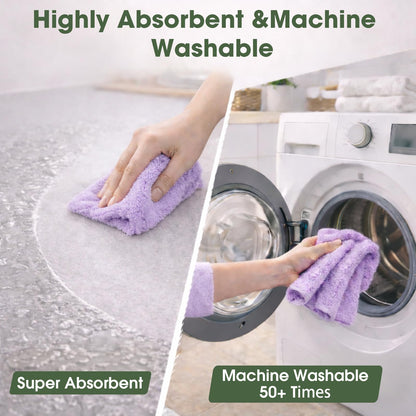 Microfiber Cleaning Cloth Roll (100 Count)