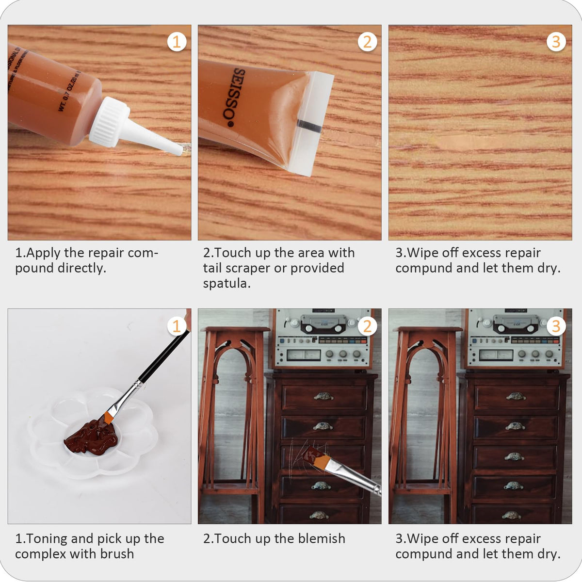 Wood Furniture Repair Kit