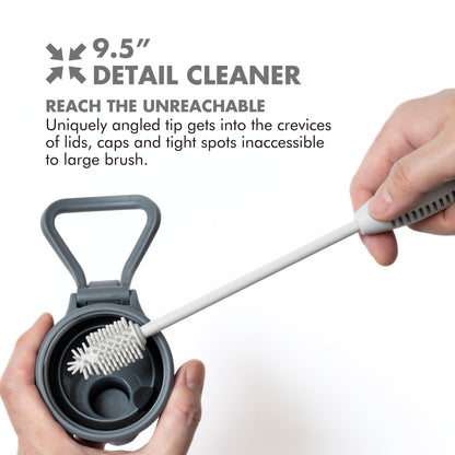 Silicone Bottle Cleaning Brush Set (2 Count)