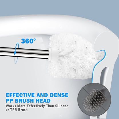Toilet Brush and Holder (2 Count)