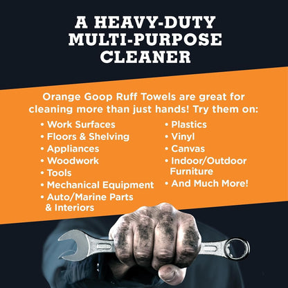 Heavy Duty Ruff Towels with Scrubbing Power (432 Count)