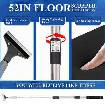 Floor Scraper Heavy Duty Long Handle