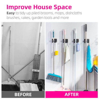 Broom and Mop Holder