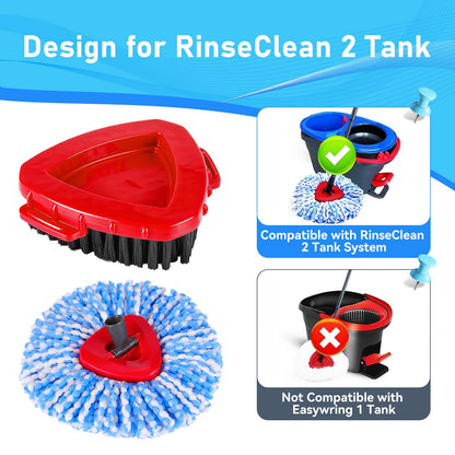 7 Pack Spin Mop Head for O (7 Count)