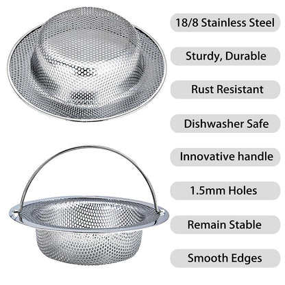 Kitchen Sink Strainer (2 Count)