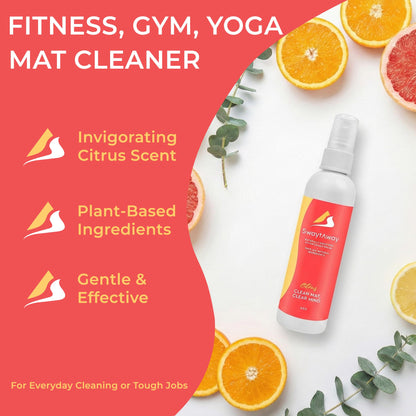 SwaytAway Fitness Mat Mist with Towel (2 Count)