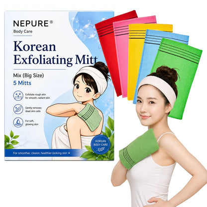 Korean Exfoliating Mitt (5 Count)