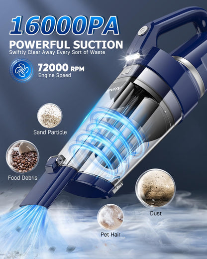 Handheld Vacuum Cordless Rechargeable