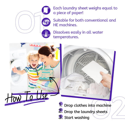Laundry Detergent Sheets (240 Count)
