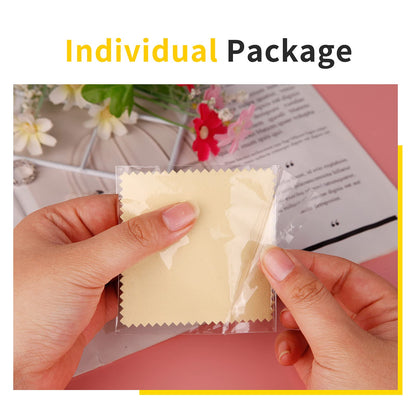 100pcs Premium Jewelry Cleaning Cloth (100 Count)