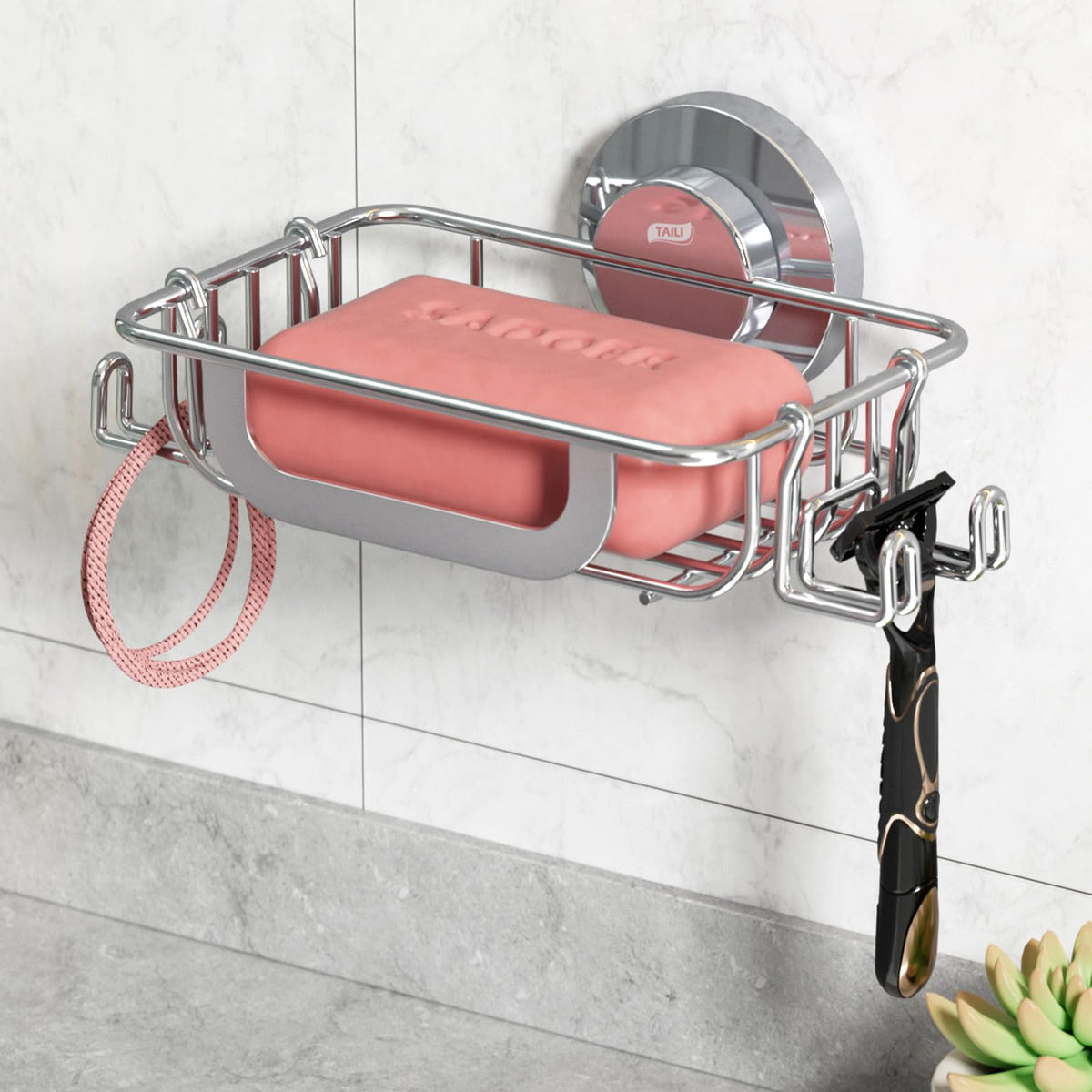 Soap Dish Bar Soap Holder Suction Cup